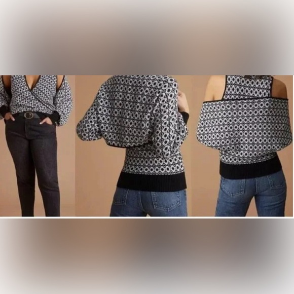 Anthropologie Maeve 2-Pc Shrug Seater Set - Picture 3 of 8